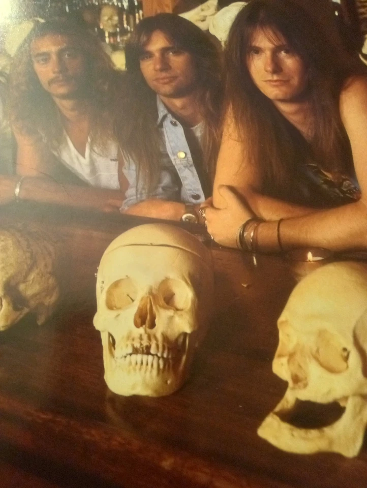 Exodus Pleasures Of The Flesh vinyl record album 1987 Combat Records Thrash Rock Foto 2 de 4