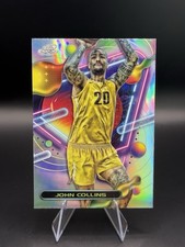 John Collins 2023-24 Topps Chrome Cosmic #130 Refractor Utah Jazz Trading Card