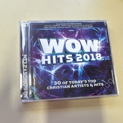 WOW Hits 2018 CD Compilation Christian Hillsong Tomlin 2018 Jewel Case