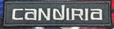 EMBROIDERED CANDIRIA PROGRESSIVE METAL BAND PATCH (Please Read Ad)