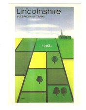 LONDON TRANSPORT MUSEUM   LNCOLNSHIRE  SEE BRITAIN BY TRAIN CARD NO  MX 5