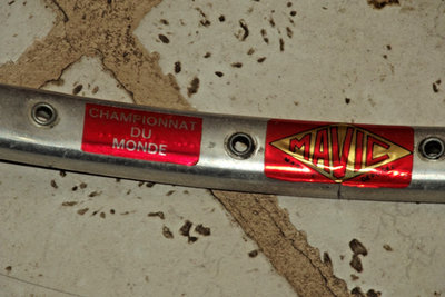Vintage Mavic Championnat Du Monde Tubular Rim 36 hole NOS
