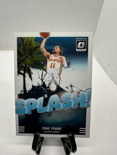 2024-25 Donruss Optic Trae Young Splash No 9 Hawks B1-1