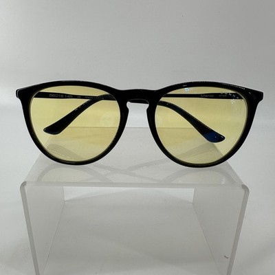 GUNNAR Menlo Onyx Blue Light Blocking Glasses Yellow Lens Black