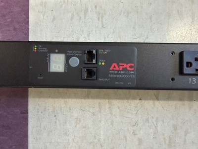 APC AP7830 Rack PDU Metered Zero 1920VA 20A 120V 5-20R Power Distribution L5-20P