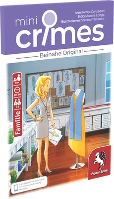 MiniCrimes – Beinahe Original (DE) Brettspiel kooperative Krimispiel - Bild 1 von 2