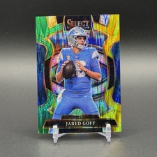 Panini 2025 Select Prizm Concourse Jared Goff #69 Detroit Lions NFL Card