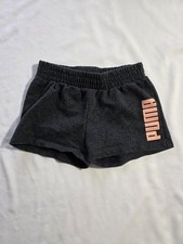 Puma sweat shorts girls size xxs 3/4