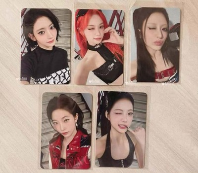 ルセラフィムspaghetti makestar中国限定トレカ　5枚セット LE SSERAFIM OFFICIAL SPAGHETTI ALBUM MAKESTAR CHINA POB PHOTOCARD