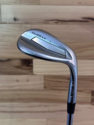 Ping Glide 4.0 Wedge 60° 10 Bounce S Grind KBS 610 Wedge 125 Stuff Plus Shaft