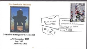 Fire / FSIP Event Cover - Columbus Firefighter's Memorial