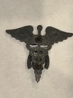 WWII Vintage US Army Officer Medical Service Corps Pin N.S. Meyer NY Sterling 9M — photo 2