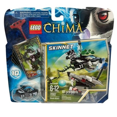 LEGO Legends of Chima Speedorz Skinnet 70107 Skunk Attack NEW SEALED