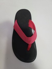 RIGHT ONLY OluKai Women's Ohana Flip Flop Sandal - Pink Passion Flower Size 6