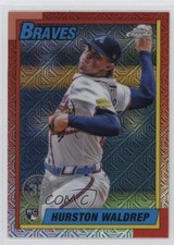 2025 Topps Series 1 1990 Topps Chrome Silver Pack Hurston Waldrep #T90C-3 00c9