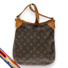 Borsa Louis Vuitton Odeon PM Monogram Canvas PVC Marrone M56390