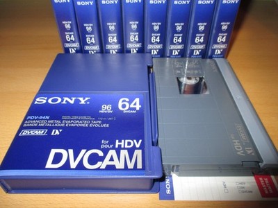 SONY PDV-64N HDV, DVCAM, DV Digital Video Cassette. NEU