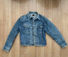 Lee 101-J Vintage 60s Denim Jacket 42 Long USA Made Union Made