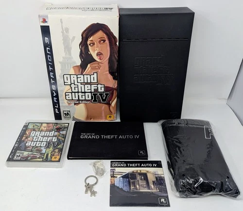 Grand Theft Auto IV 4 Special Edition (PlayStation 3 PS3, 2008) Complete!