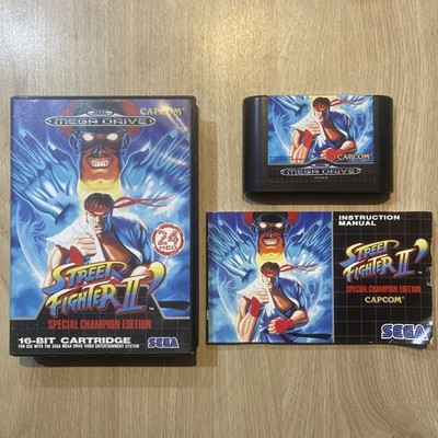 Street Fighter II Special Champion Edition - Sega Mega Drive Spiel OVP PAL UK