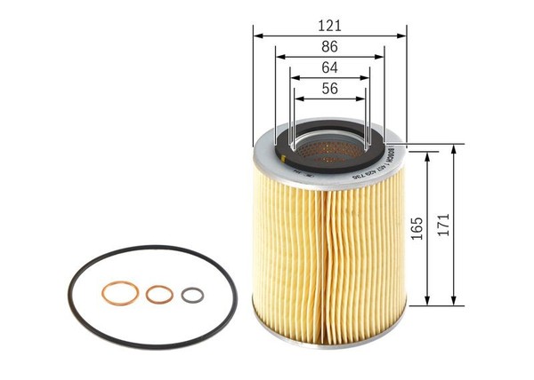 Bosch ÖLfilter 1 457 429 735 FüR-image