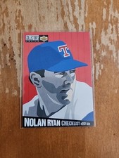 Baseball Card Single 1993 Upper Deck Collectors Choice Nolan Ryan Checklist B726