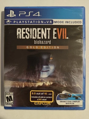 Resident Evil 7 Biohazard Gold Edition (PS4, 2017) Brand New Factory Sealed