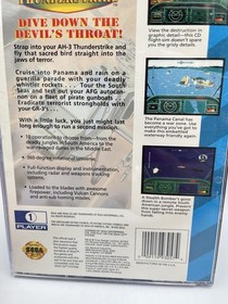 AH-3 Thunderstrike (Sega CD, 1993) Complete Clean Disc - Tested