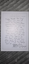 Taylor Swift RSD Letter Note Card Record Store Day The Tortured Poets Department
