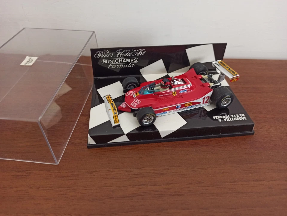 Ferrari 312 T4 Gilles Villeneuve #12 1979 1/43 Minichamps F1 - Immagine 2 di 4