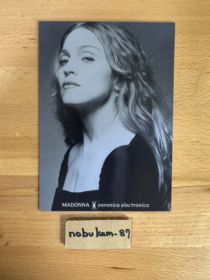 MADONNA VERONICA ELECTRONICA CD Japan Limited Bonus Track w/sticker + Postcard - Image 3 of 4