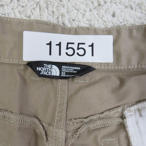 Pantalones North Face Para Hombre 32 Caqui Beige Informales Calce Recto Aire Libre Senderismo Regular - Imagen 12 de 12