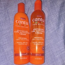 Cantu Shea Butter Moisturizing Curl Activator Cream for Curly Hair 12 fl oz 2pk