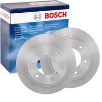 2X Bosch Bremsscheiben Ø300Mm Hinten Passend FÜR Mitsubishi Pajero