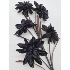 Artificial Open Lily Stem 5 Heads Silk Flower Sprays 95cm Indoor Outdoor Decor