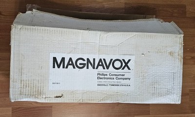 NOS Magnavox Ghetto Blaster AZ8035 CD Cassette Boombox Stereo NIB W/ MANUAL READ