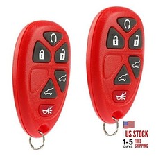 Key Fob Keyless Entry Remote fits 2007-2014 Chevy Tahoe Suburban / 2007 Red