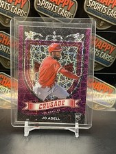 2021 Panini Chronicles Crusade Purple Velocity Jo Adell #3 Los Angeles Angels