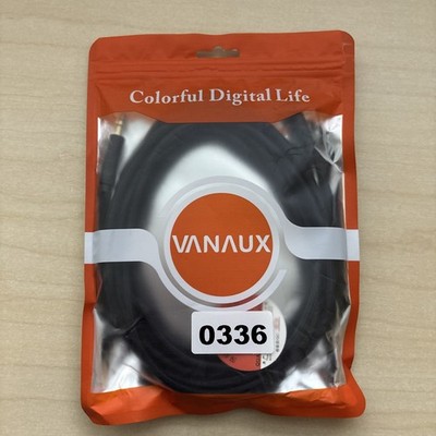 Vanaux 1/4 to 1/4 male MM Guitar balance Star Quad Cable 10'FT 3.5mm New