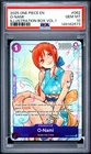 One Piece O-Nami Illustration Volume 1 OP05-062 PSA 10 Gem Mint