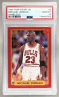 110443752 Michael Jordan 1991 Tuff Stuff Jr #5 PSA 10