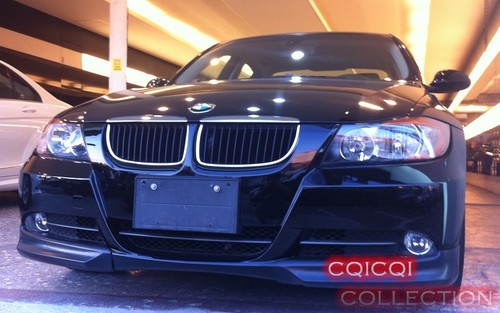 Painted BMW 2005~2008 E90 3-series sedan OEM type front splitter color:354 ◎ - Picture 2 of 3
