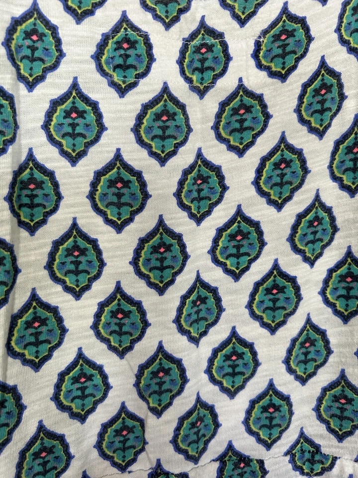 "Vestido sin mangas Carve Designs azul blanco XS L36, 17 P2P, 28"" cordón cintura playa" Foto 4 de 4