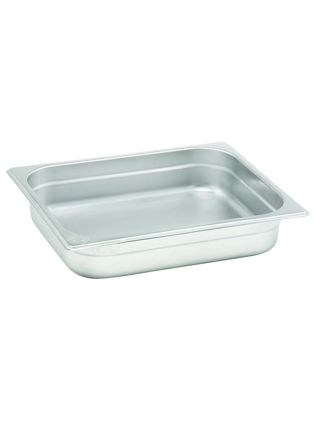 Pentole Agnelli Bacinella Inox Gastronorm 1/2 cm 32,5x26,5 h 6,5 GNP1