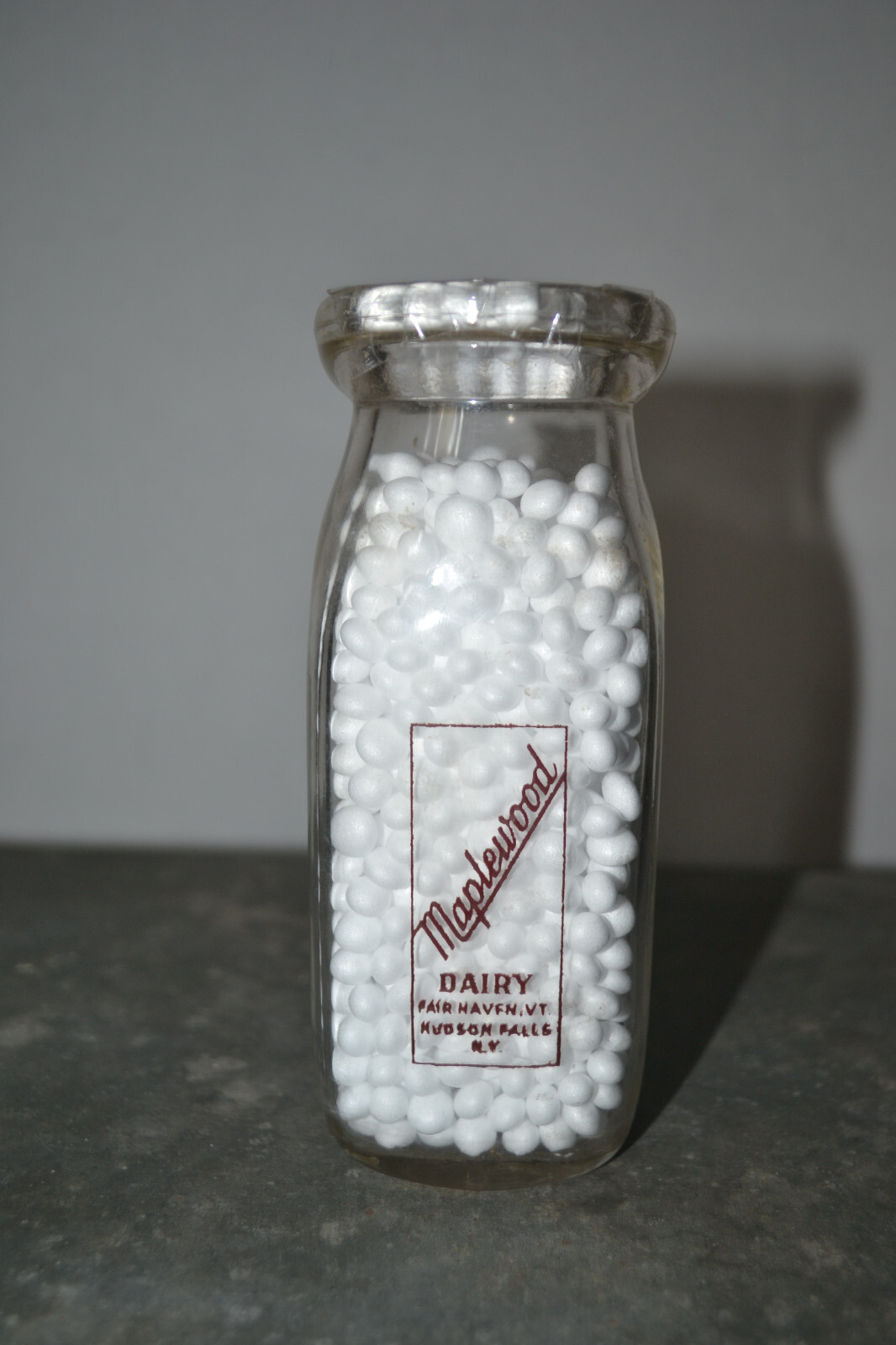 Maplewood Dairy Galvanized Insulated Milk Box & Pint Bottle Fair Haven, VT eBay