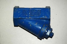 Titan FCI 1-1/2" YS12 Cast Gray Iron A126 400 MWP Gr. B Strainer Y Valve - NOS