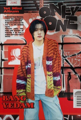 TREASURE BANG YEDAM [ONLY ONE] 1st Mini Album BEGIN /CD+Buch+2Karte+Film+Poster
