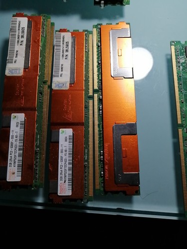 HYNIX 8GB (4X2GB) PC2-5300F DDR2-667 ECC SERVER RAM. From IBM Sever - Picture 4 of 5