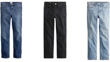 J.Crew Slim Boyfriend Jeans Womens Mid-Rise 5 Pocket Zipper Fly Stretch Denim