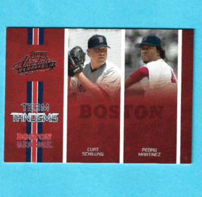 2005 Absolute Memorabilia Team Tandems #TT-3 Boston Red Sox #/250
